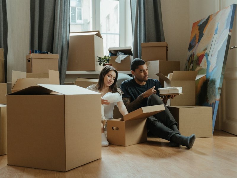 Marshian Movers movers at work in Dallas