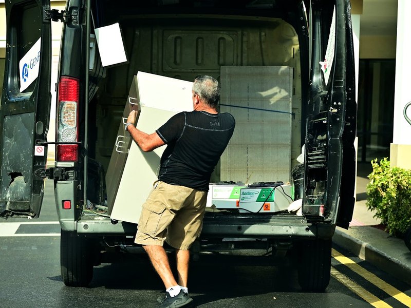 Marshian Movers movers at work in Dallas